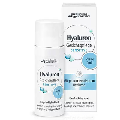 Hyaluron Medipharma cosmetics крем для лица для чувствительной кожи, 50 мл