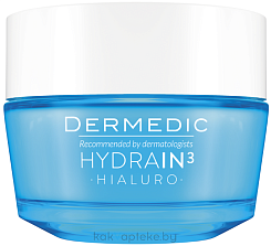 Dermedic HYDRAIN3 HIALURO Крем сильно увлажняющий  SPF15, 50г\nр
