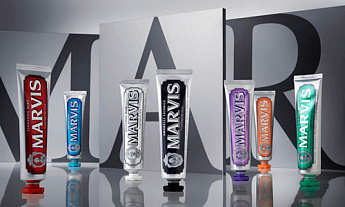 Стиль и безукоризненный состав — это все об итальянских зубных пастах Marvis. Новинка месяца!