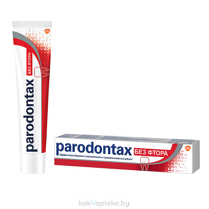 Parodontax Зубная паста без фтора 75 мл