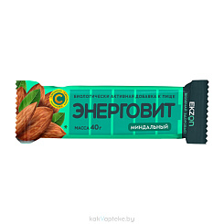 Энерговит миндальный 40г