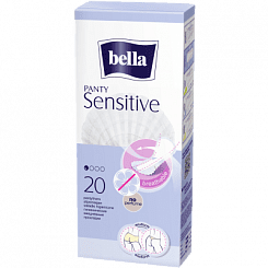Bella Panty Sensitive Ультратонкие женские гигиенические ежедневные прокладки 20 шт (UA)