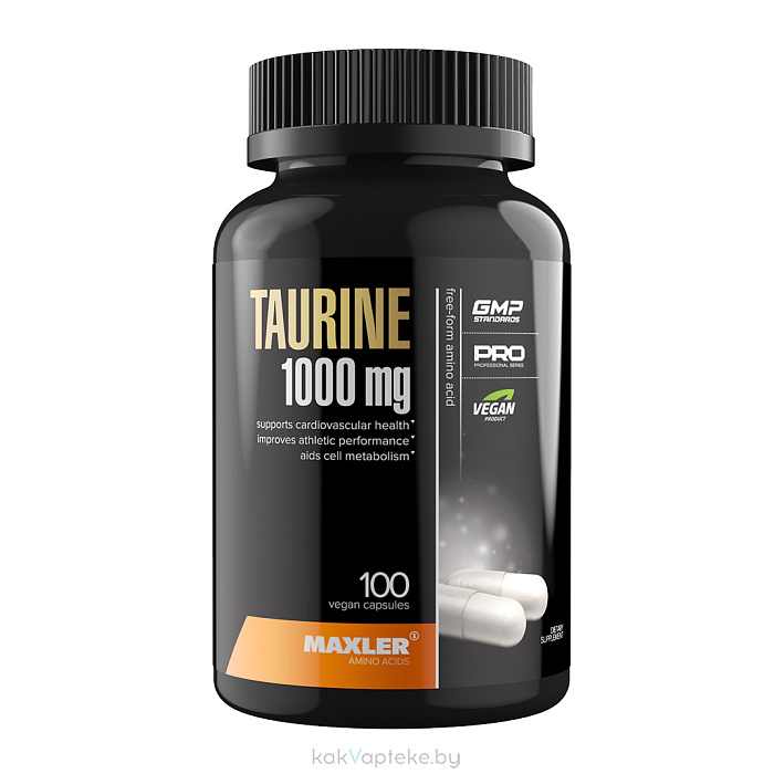 MAXLER БАД «Таурин» капсулы №100