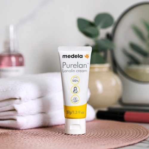Medela Purelan™ Ланолиновый крем (средство для гигиенического ухода за сосками кормящих матерей и косметического ухода за кожей), 37 гр