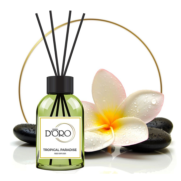 Gamma D'ORO Аромадиффузор для дома Тропический рай 55 мл TROPICAL PARADISE