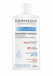Dermedic CAPILARTE Шампунь успокаивающий для волос сверхчувств. кожи головы 300мл