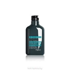 HELEN SEWARD Шампунь-душ 3 в 1 DOMINO 3 IN1 CHARCOAL SHOWER SHAMPOO, 250 мл