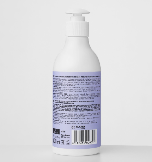 Tashe Professional Коллагеновая маска для интенсивного восстановления волос Сold Recovery, 400 мл