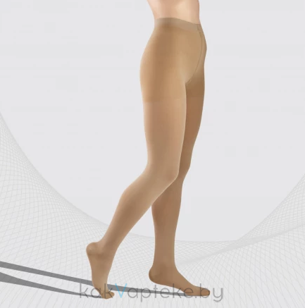 Колготки компрессионные ELAST 0404 LUX  Iкк (18-21 mmHg)Карамель  размер 3 Рост 2