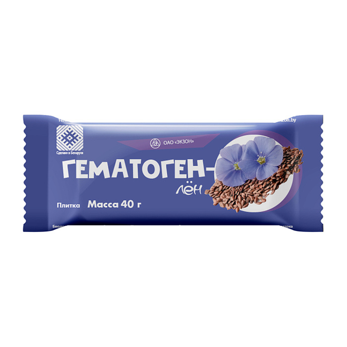 Гематоген лён 40г