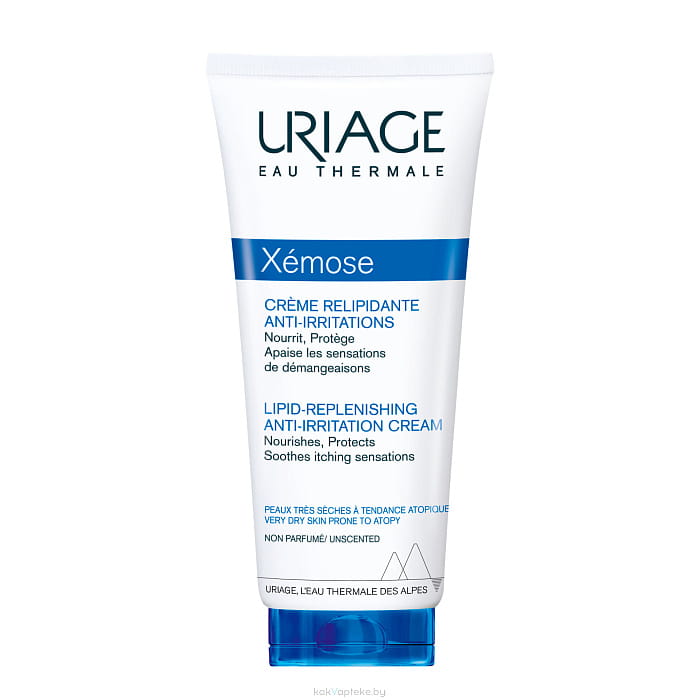 Uriage Крем липидовосстанавливающий против раздражений  КСЕМОЗ/Xemose Creme relipidante anti-irritations 200 мл