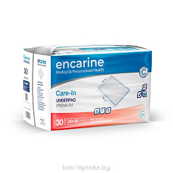 ENCARINE Пеленки для взрослых (впитывающие, PREMIUM) 60*90, 30 шт