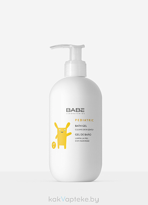 "LABORATORIOS BABE" Гель детский  для душа, 500 мл