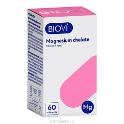 BioVi Магний Хелат, БАД таблетки №60
