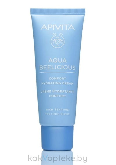 APIVITA Крем успокаивающий увлажняющий / Aqua Beelicious Comfort Hydrating Cream, 40 мл