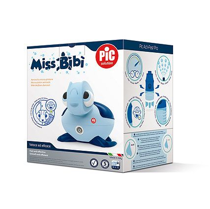 PIC solution Ингалятор аэрозольный микропоршневый Miss Bibi