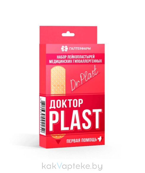 Набор лейкопластырей " Доктор PLAST Первая помощь№ №24