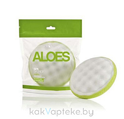 SUAVIPIEL Губка для мытья тела ALOES SPA SPONGE
