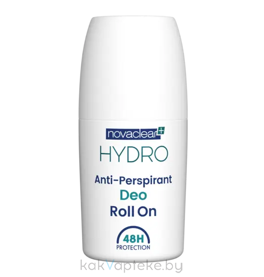 Novaclear Hydro антиперспирант дезодорант роликовый, 50 мл