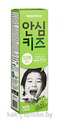 PERIOE Детская зубная паста Safe Kids Green Grape со вкусом винограда 80 г.