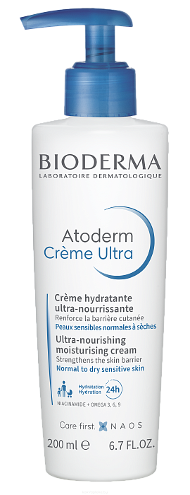 Bioderma Крем Атодерм Ультра / Atoderm Creme Ultra 200 мл
