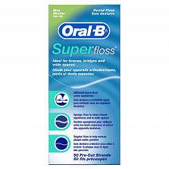 Oral-B Зубная нить Superfloss (Regular)