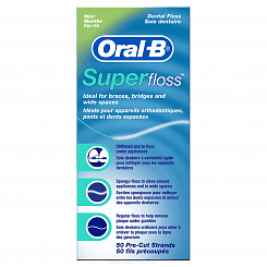 Oral-B Зубная нить Superfloss (Regular)