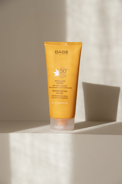 "LABORATORIOS BABE" Солнцезащитный лосьон SPF50+ 200 мл