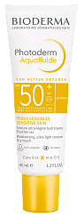 Bioderma Флюид солнцезащитный Photoderm Aquafluide SPF 50 +, 40 мл