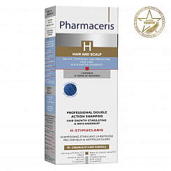 Pharmaceris Н Профессиональный шампунь стимулирующий рост волос и против перхоти H-STIMUCLARIS, 250мл
