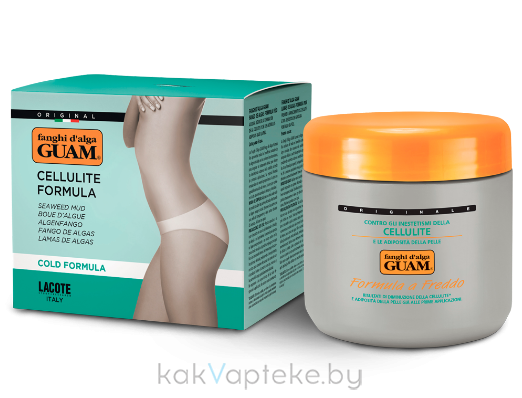 GUAM FANGHI D’ALGA Маска антицеллюлитная с охлаждающим эффектом 500 г