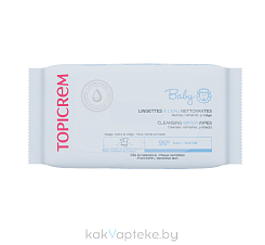 TOPICREM BABY Салфетки на водной основе для детей с рождения 60 шт
