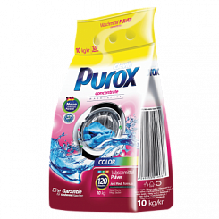 Purox COLOR Стиральный порошок для цветных тканей, 10 кг