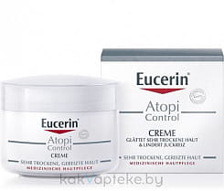 Eucerin Atopi Control Крем для взрослых, детей и младенцев, 75 мл