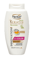 Herbal Originals Phyto Keratin Экспресс-маска для волос Защита цвета 400 мл