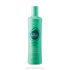 Fanola Vitamins Pure Balance Очищающий и балансирующий шампунь для жирной и/или с перхотью кожи головы и волос 350 мл