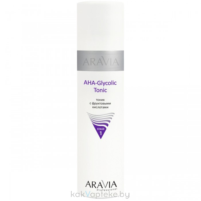 ARAVIA Professional Тоник с фруктовыми кислотами АНА-Glycolic Tonic, 250 мл