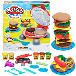 Hasbro Play-Doh Игровой набор БУРГЕР БАРБЕКЮ Арт.B5521