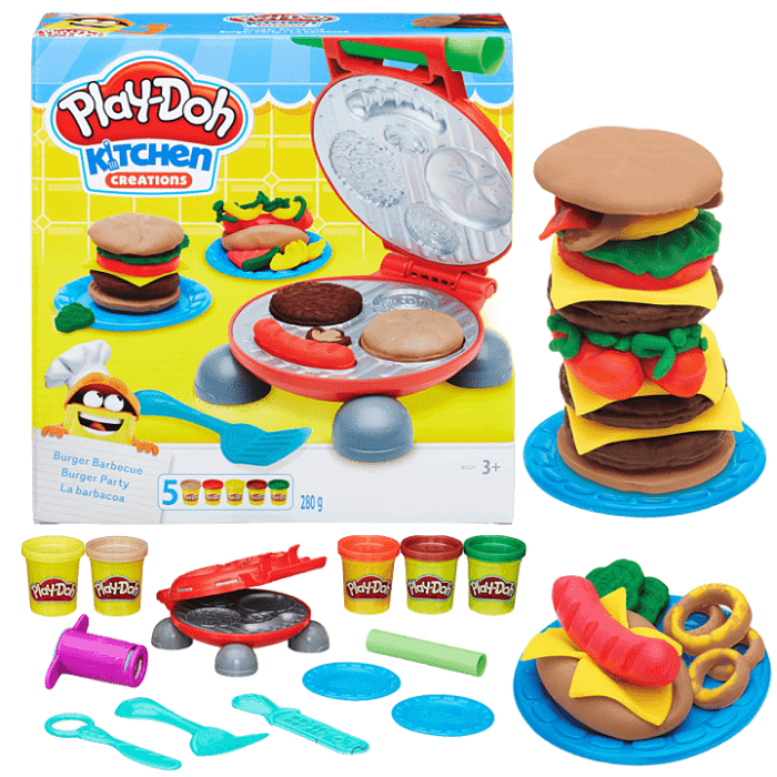 Hasbro Play-Doh Игровой набор БУРГЕР БАРБЕКЮ Арт.B5521