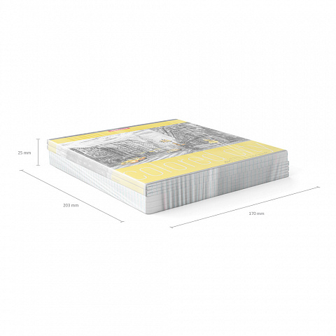 ErichKrause  Тетрадь 48л Colored City, кл. 58275