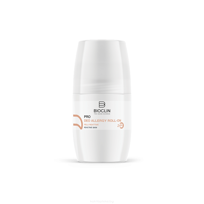 Bioclin PRO DEO ALLERGY Шариковый дезодорант для реактивной кожи 50 мл