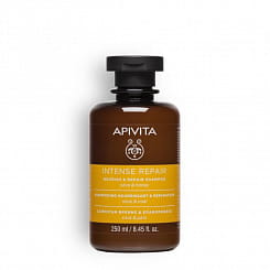 APIVITA  Шампунь питательный восстанавливающий с оливой и медом / Nourish & Repair Shampoo Olive & Honey, 250 мл