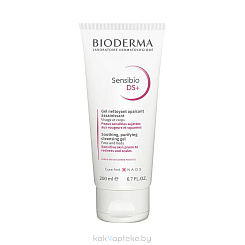 Bioderma Гель очищающий Sensibio DS+, 200 мл