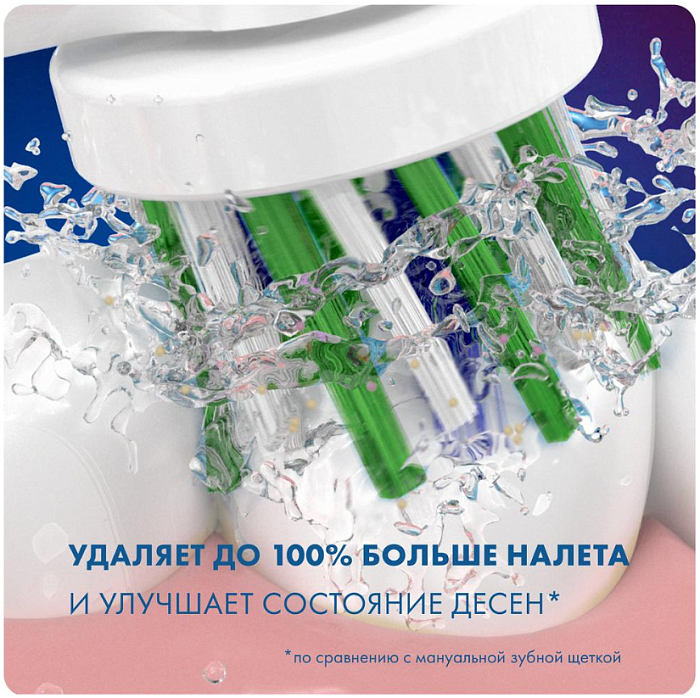 Braun Электрическая зубная щетка  тип 3791 с зарядным устройством тип 3757 (D305.523.3H)