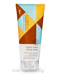 ALAN HADASH Шампунь для тонких волос и объема Tahitian Monoi 200 мл