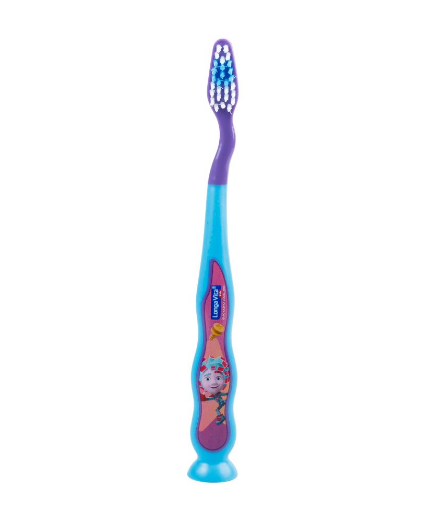 Longa Vita kids ФИКСИКИ детская зубная щетка для детей от 3х лет арт S-205