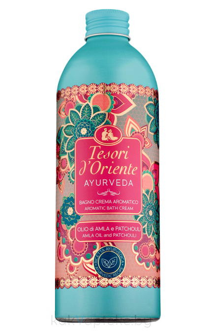 Tesori d’Oriente Гель для душа АЮРВЕДА с маслом амлы и пачули, 500 мл