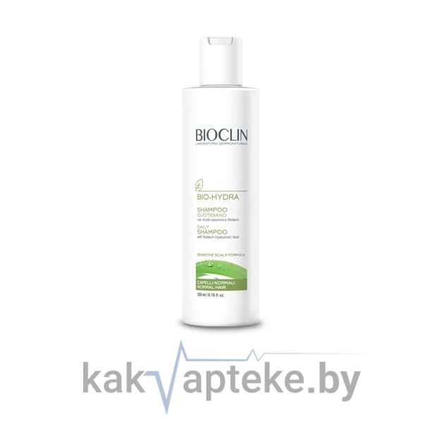 BIOCLIN BIO-HYDRA Шампунь для ежедневного ухода для нормальных волос, 400 мл