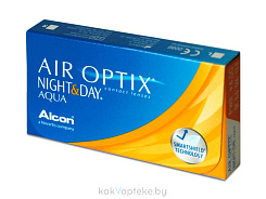 Линзы контактные непрерывного ношения AIR OPTIX Night&Day AQUA r8.6 1 шт