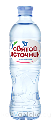 Святой Источник Вода питьевая обработанная негазированная 0,5 л ПЭТ